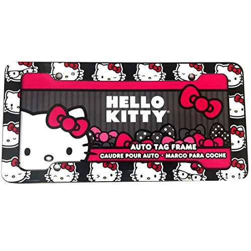 New Plasticolor Hello Kitty Core Auto Car Truck SUV Accessories Interior Combo Kit Bundle Gift Set - Yupbizauto