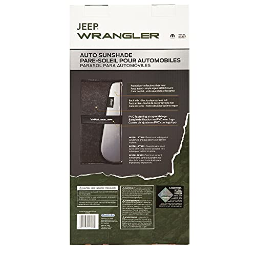 Plasticolor 003956W01 Jeep Wrangler Specific Accordion Sunshade - Yupbizauto