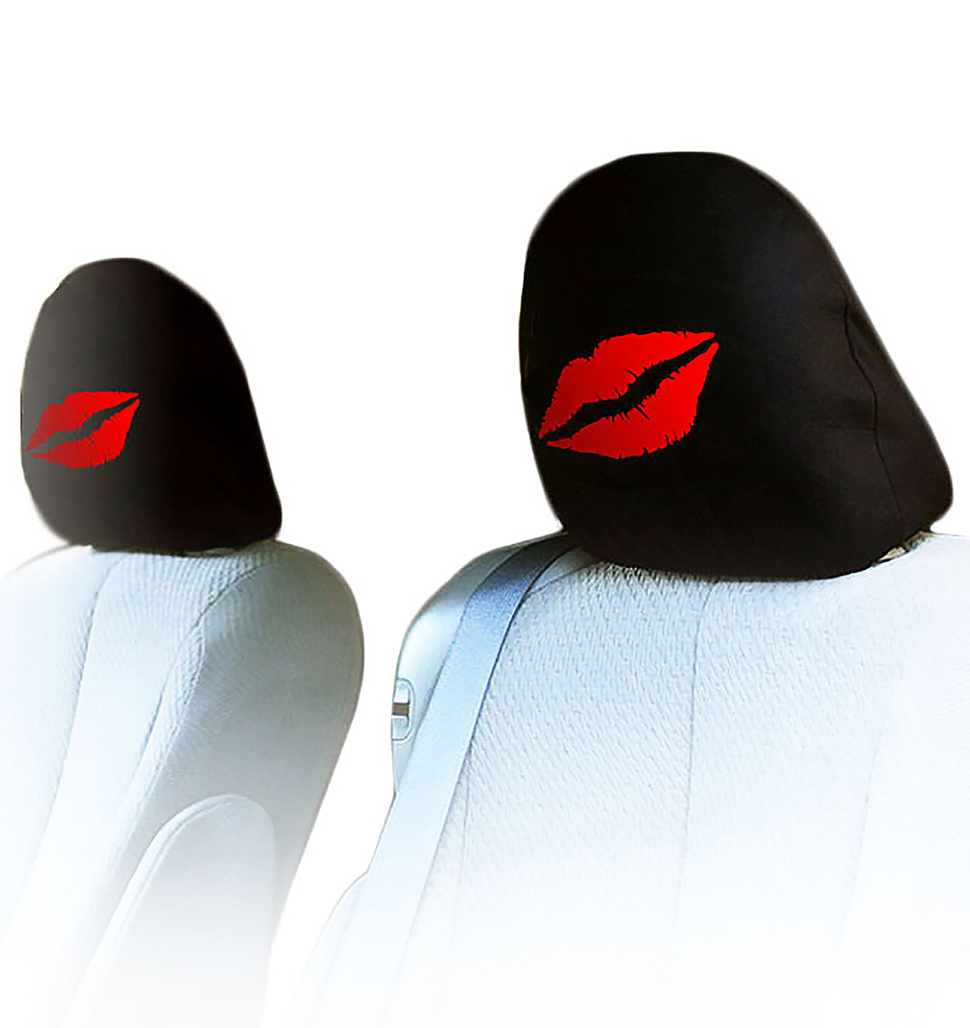 Lip headrest cover pair