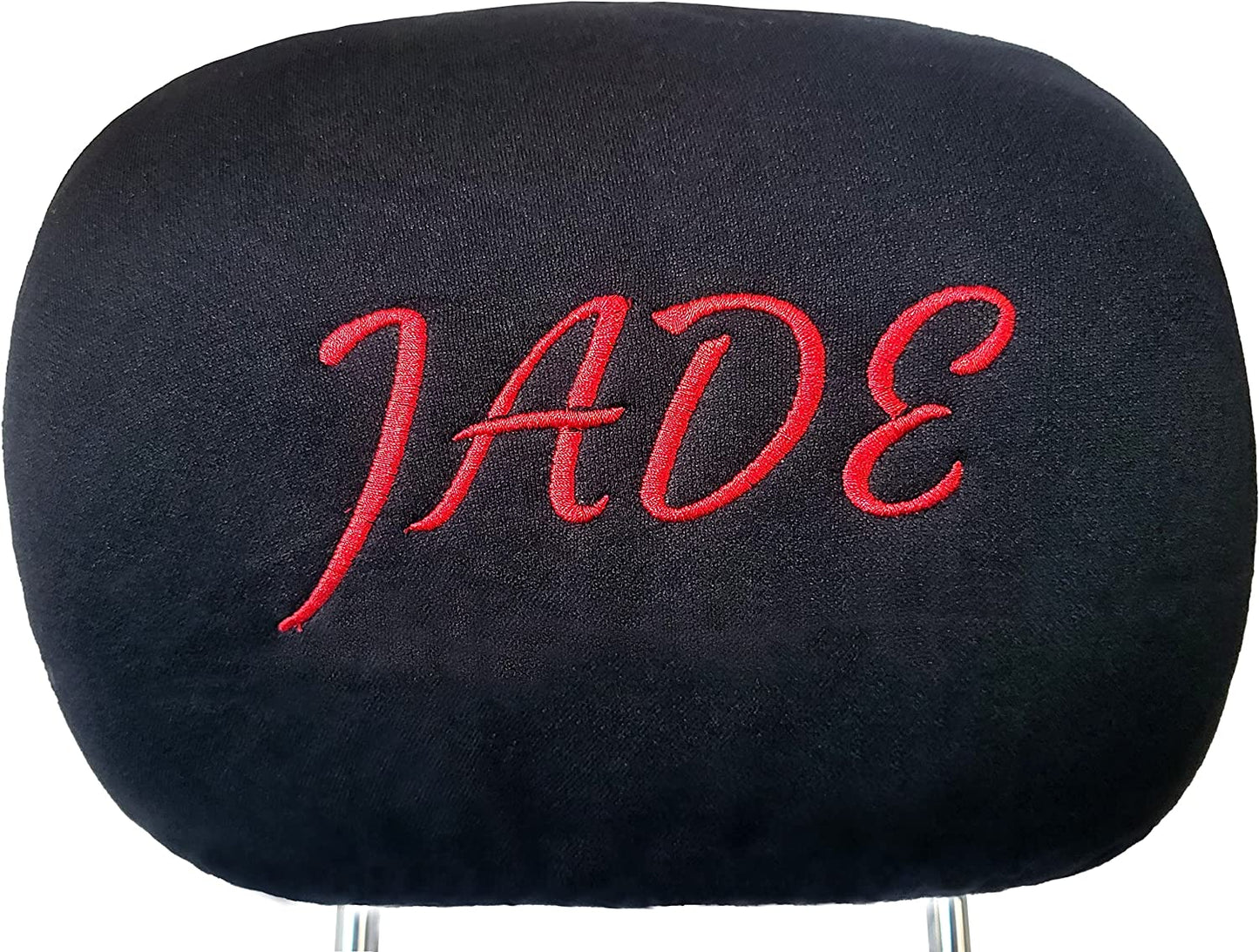 Customized Personalized Embroidery Auto Truck SUV Car Seat Headrest Cover sample 5